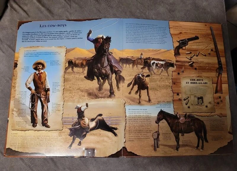 Het grote boek van de Cowboys en Indianen Chris Appel, Sailesh Thakrar, Sabine – photo 3